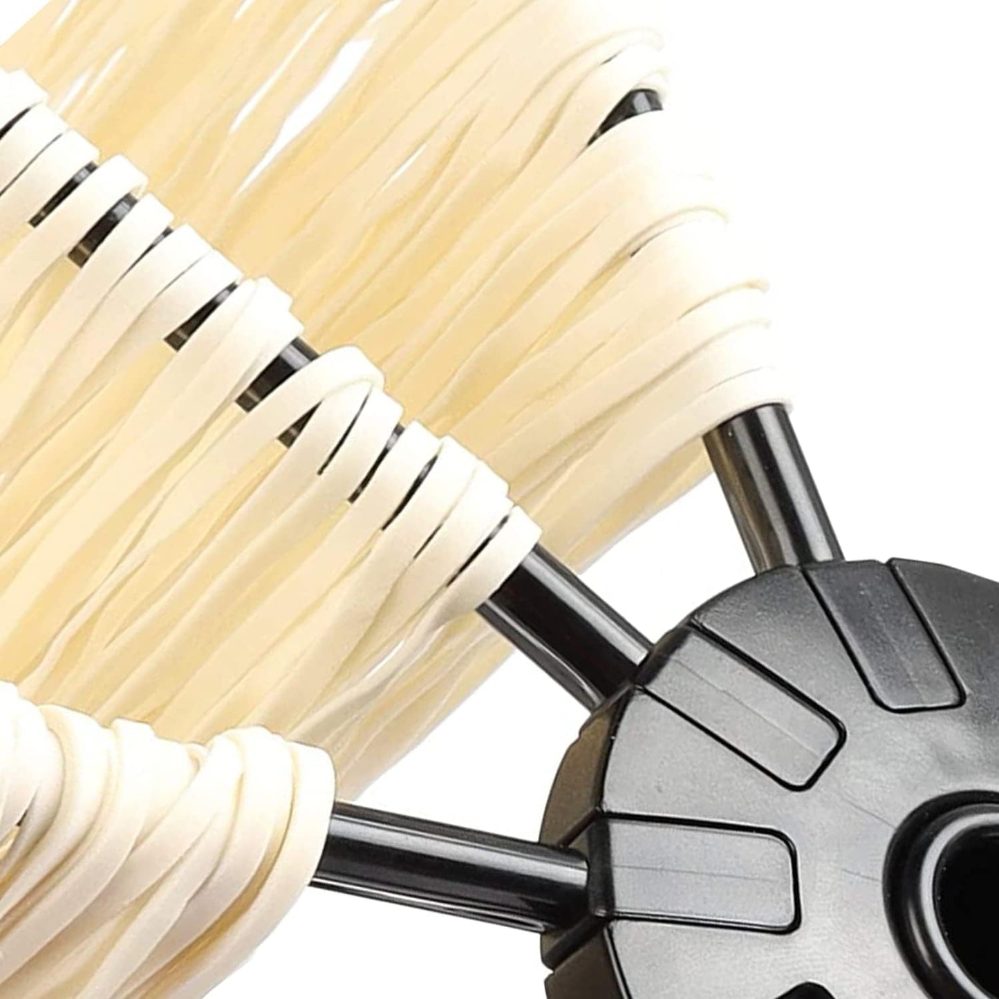 GOZIHA Kitchen Pasta Drying Rack | Make Homemade Fresh Pasta | Household Noodle Dryer Rack Hanging for Home Use | Spaghetti Drying Rack Noodle Stand | Easy Storage and Quick Set-Up (Black)