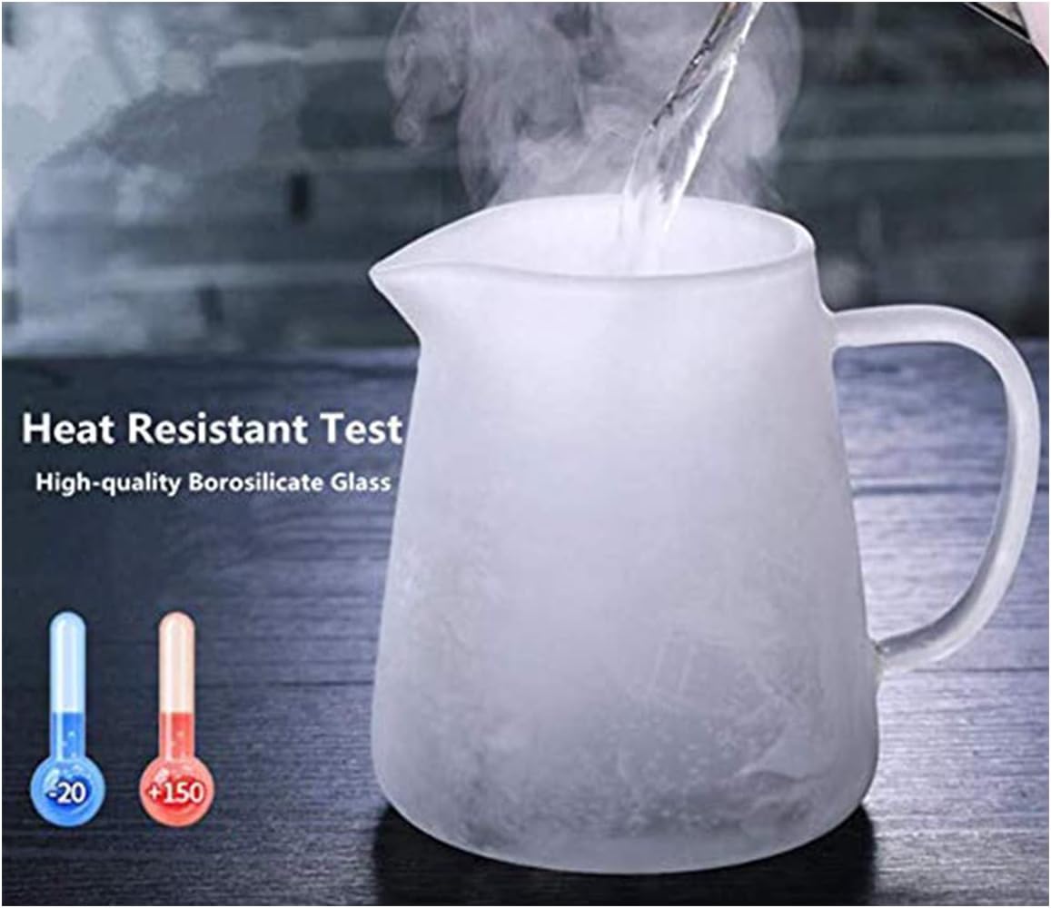 1300ml (43oz) Upgraded Glass Teapot with Infuser,Heat Resistant with Removable Infuser, Borosilicate Clear Glass Tea Pots for Loose Leaf Tea and Blooming Tea Cook teapot