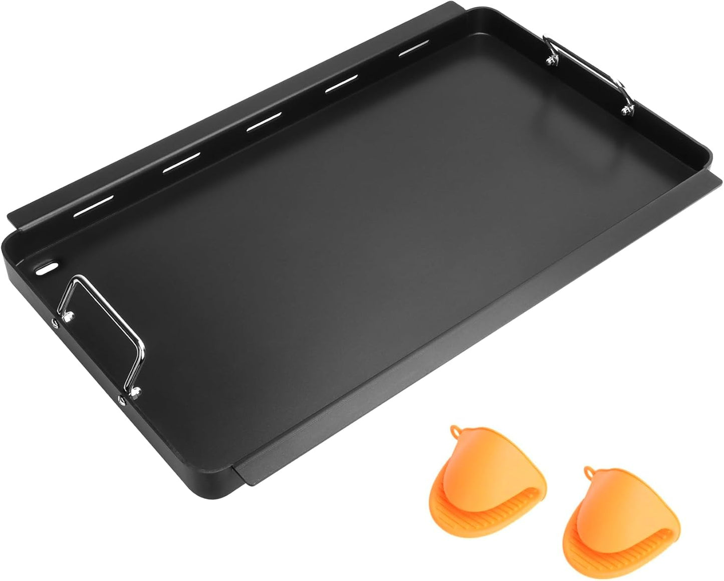 G533-0009-W1 Full-Size Griddle Inserts Replacement Parts for Charbroil Commercial Infrared 4 Burner 463257520 463255020 463439915 466242815 463276016 463242716 463255721 463242715 Gas Grills