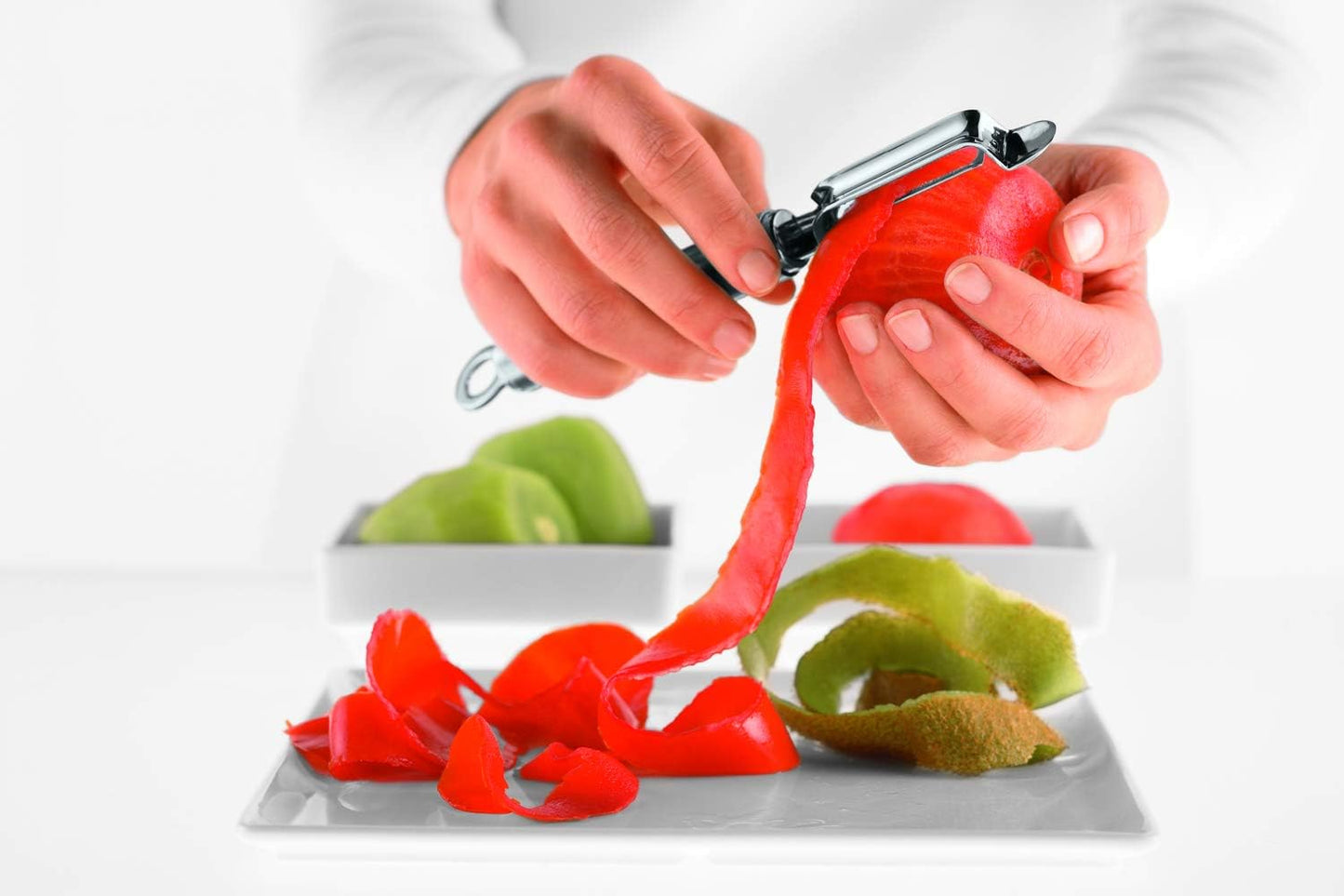 Rosle Stainless Steel Tomato & Kiwi Peeler, 7.9-inch