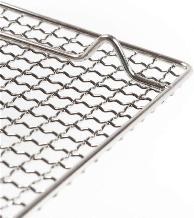 304 Stainless Steel Cooling Rack Versatile Baking Rack Heat Resistant Rust Proof Sturdy Grate 10"*7.5"
