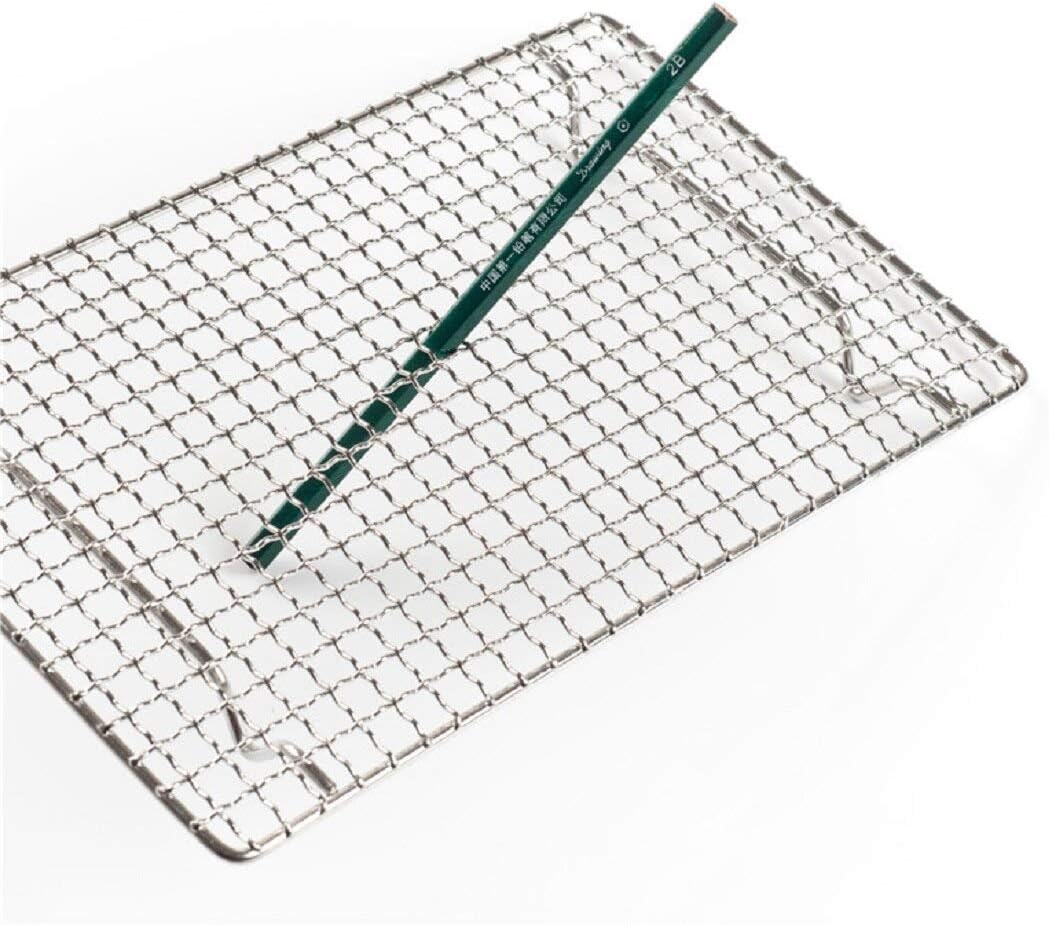 304 Stainless Steel Cooling Rack Versatile Baking Rack Heat Resistant Rust Proof Sturdy Grate 15.7"*11.8"