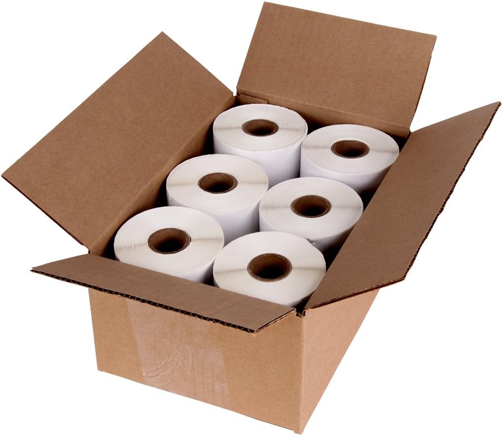 Dymo® Compatible 1744907-4" x 6" Dymo® 4XL Postage Shipping Labels (1 Roll - 220 Labels Per Roll) (6 Pack Fast Direct)