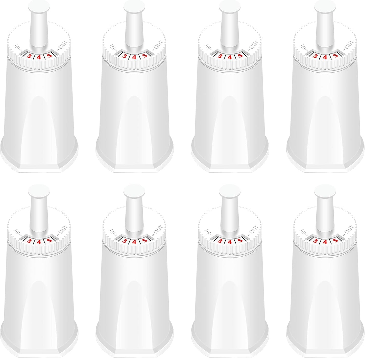 Replacement Water Filter for Breville Espresso Machine, Fit for Breville Barista Touch BES880, Barista Pro BES878, Oracle BES980, Dual Boiler BES920 Bambino ClaroSwiss Sage,8 pack by APPLIANCEMATES