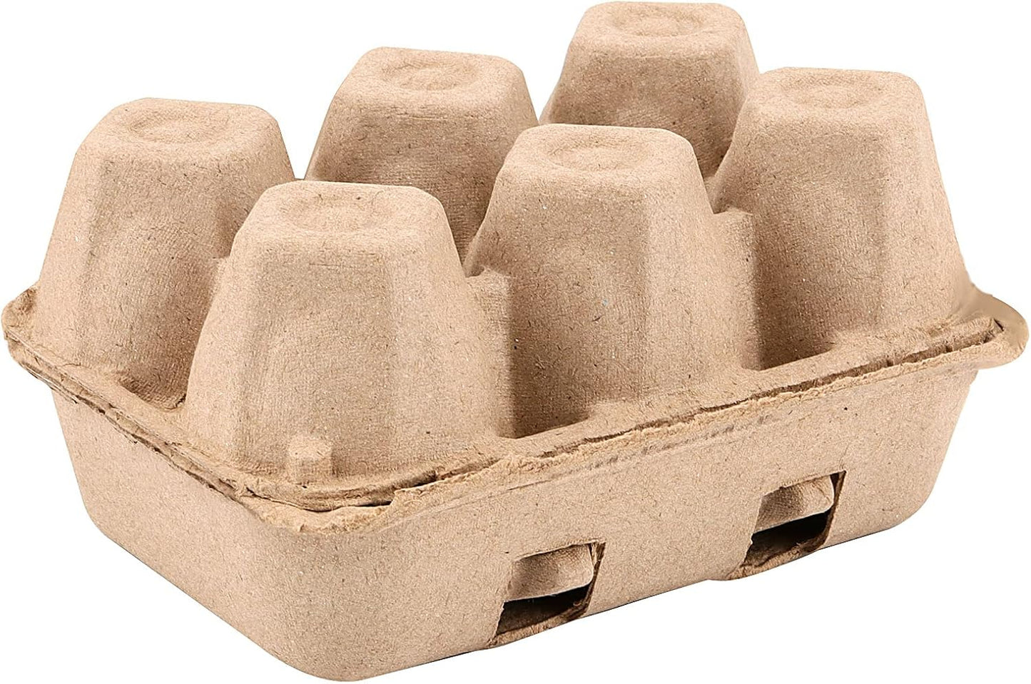 40 Pack 6 Count Egg Cartons, 6 Cell Pulp Fiber Egg Holders, Chicken Egg Holder Container Organizer