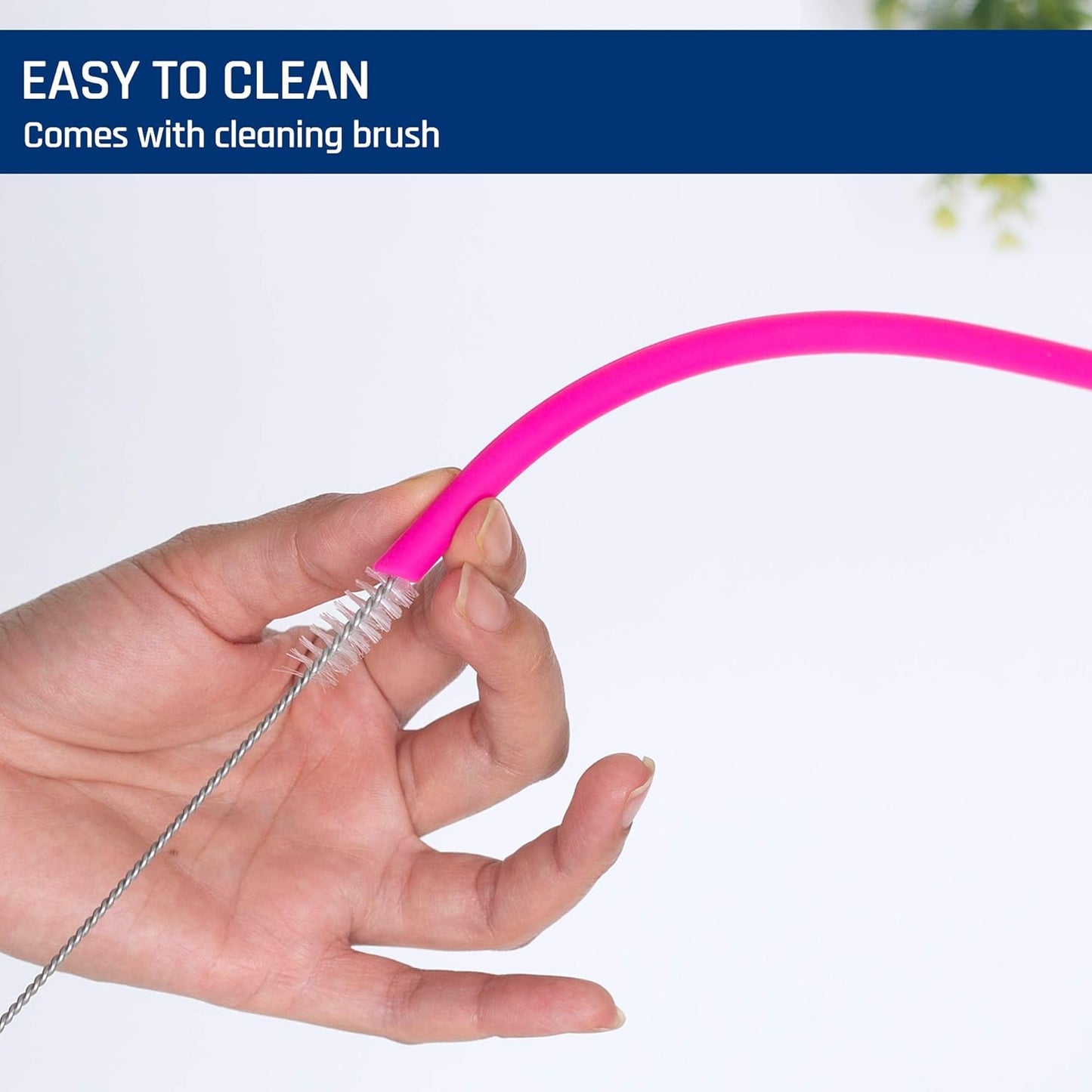 15 FITS ALL TUMBLERS STRAWS - Reusable Silicone Straws for 30 and 20 oz Yeti - Flexible Easy to Clean + 2 Cleaning Brushes - BPA Free, No Rubber Taste Drinking - Best Value for Money Pack