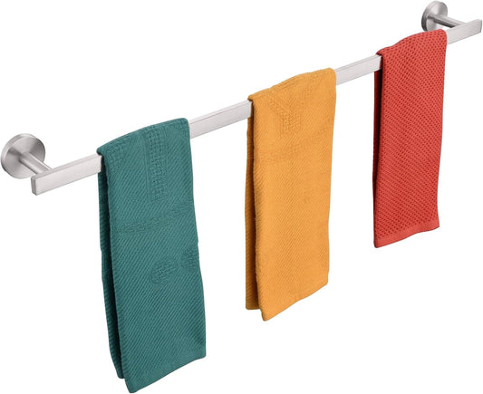 36 Inch Bathroom Towel Bar Bath Towel Rack Kitchen Towel Holder Long Towel Rails Wall Mounted SUS304 Stainless Steel Brushed Nickel AN4001BR-L36