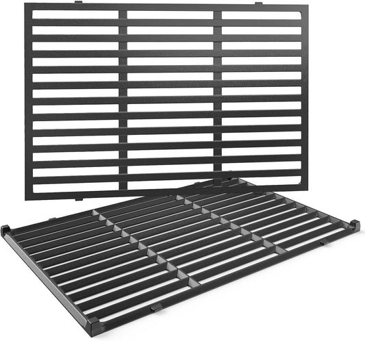 Grill Parts for Weber Spirit e310, 17.5" Grill Grates for Weber Spirit 300 and Spirit II 300, Spirit E/S310 E/S315 320 330 SP320, Spirit 700, Genesis 1000-3500, Gold & Silver B/C Gas Grill, 7638 7639