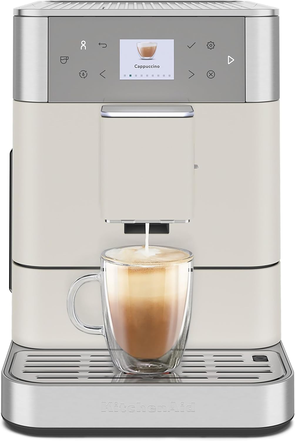 KitchenAid Fully Automatic Espresso Machine KF6, KES8556PL, Porcelain White