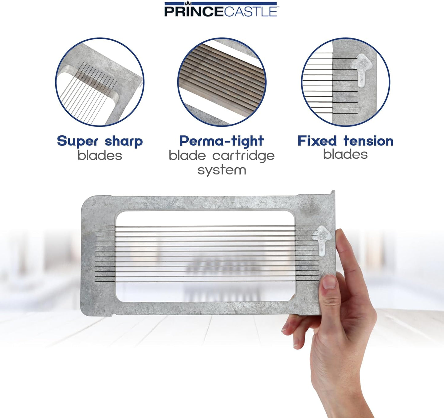 Prince Castle 3/16" Blade Cartridge for Tomato Saber - Blade Replacement Cutter Blade for Cutting and Chopping Tomatoes, Fruits and More in Commercial Kitchens, Restaurants and More