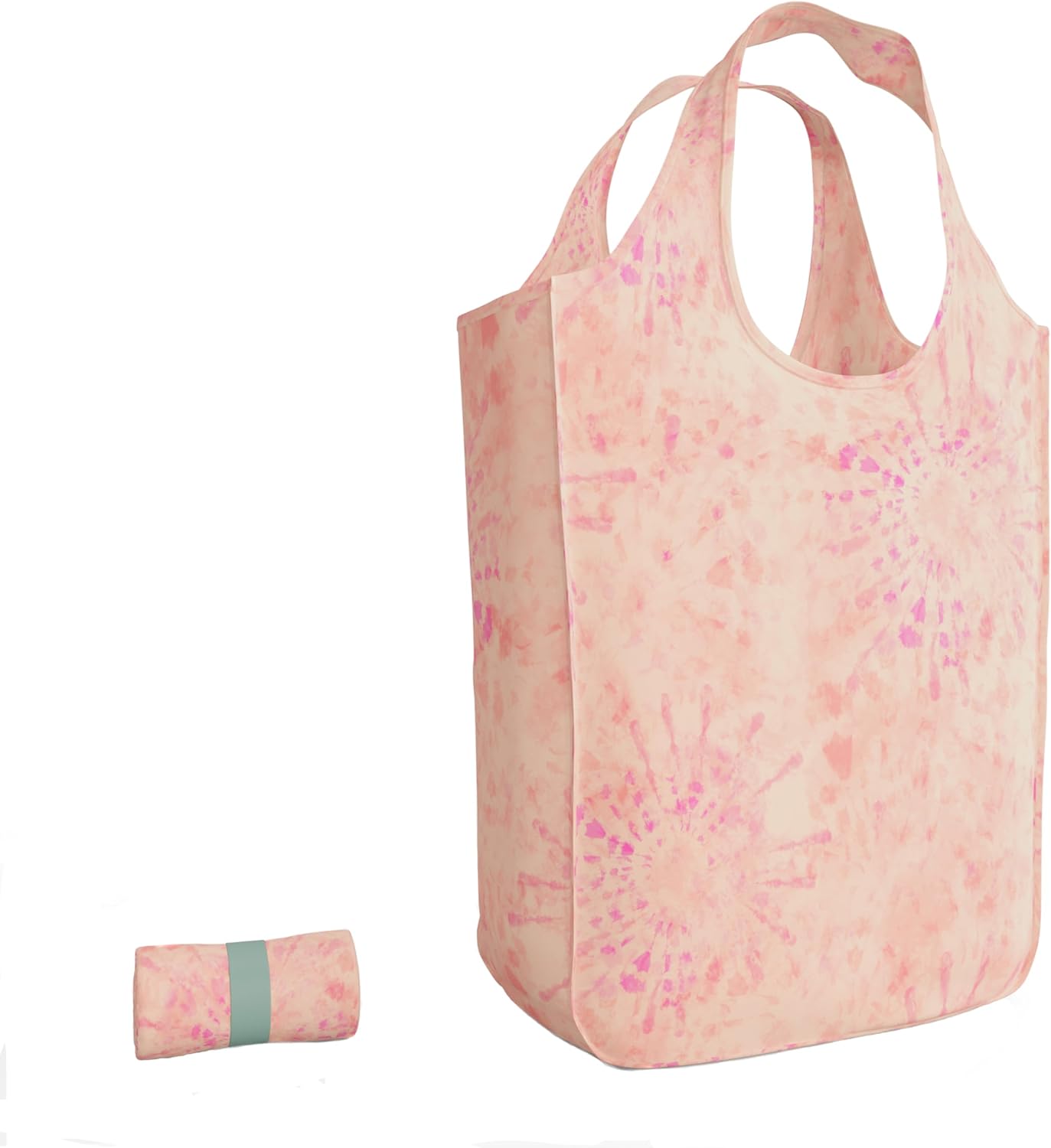 Reusable Grocery Bag - Stylish Shopping Bag for Groceries - Foldable Tote Bag - Medium Size