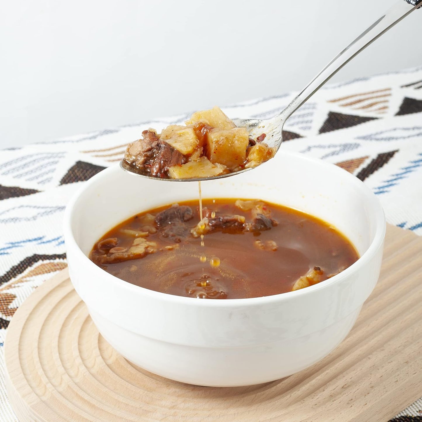 3-Piece,Stainless Steel Serving Spoon Set with Slotted Spoon, Serving Spoon and Perforated Spoon, soup ladle,kitchen cooking utensils set