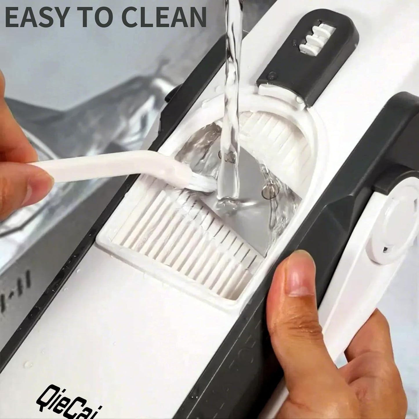 Vegetable Mandoline Slicer Adjustable Thickness 0.1-8 mm, Potato Chip Slicer, Mandoline Food Fruit Slicers For Kitchen, Faster Slice for Potato, Cucumber, Carrot, Lemon, Garlic