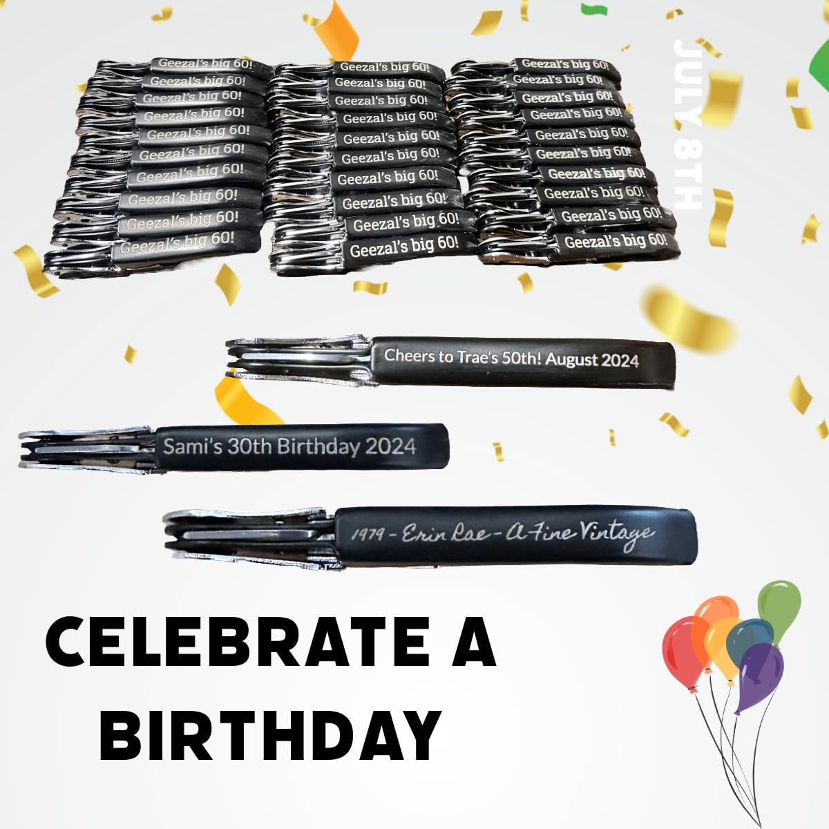 The Wine Chic Custom Wine Key - Engraved Wine Opener with Logo - Perfect Wedding Favors and Wine Bottle Opener Gift for Business Promotions and Party Gifts