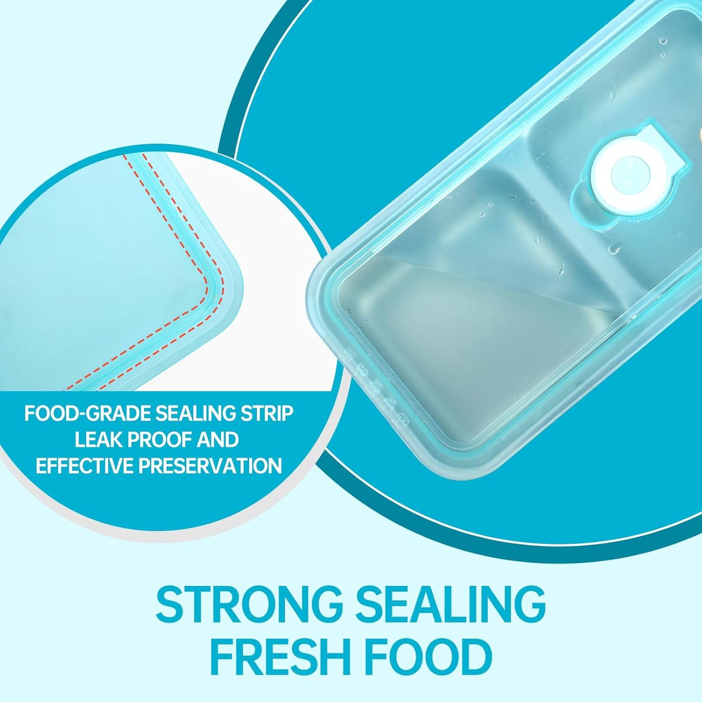 6 Pack Stainless Steel Snack Containers Reusable, Grab and Go 2 Compartment Food Storage Containers with Leakproof Lids for Travel and Outdoor Camping School Lunch Prep Dishwasher Safe