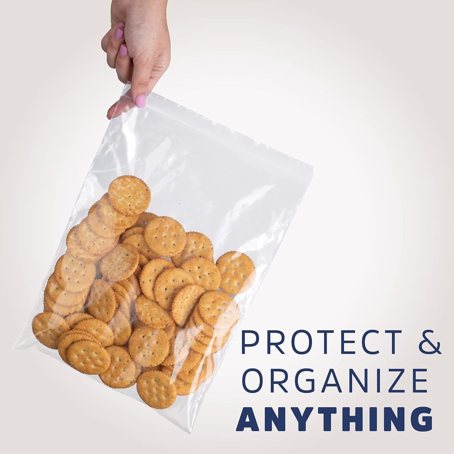 9 x 12 inches, 2Mil Clear Reclosable ZIP Bags, case of 1,000 GPI Brand