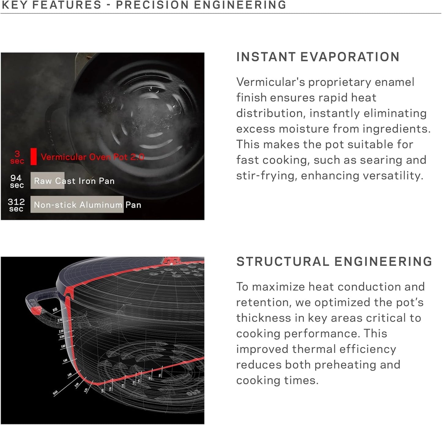 Vermicular Oven Pot 2.0 | Lightweight Enameled Cast Iron Pot | 14cm (1 Qt) | Non-Toxic | Induction-compatible | Dutch Oven | Made in Japan | Hazelnut Brown