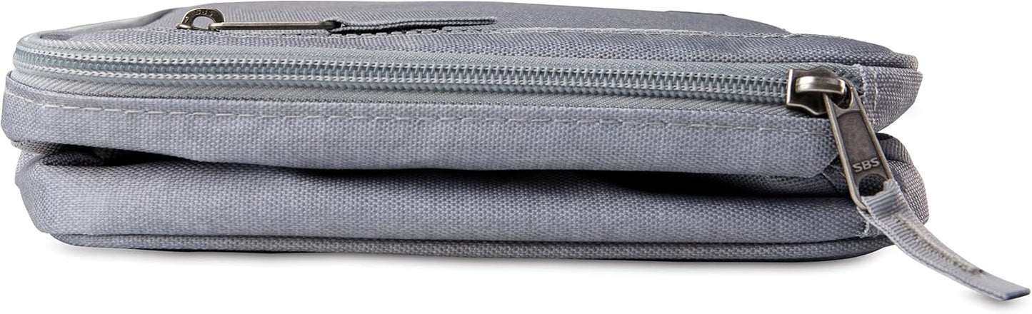 PackIt Freezable Classic Lunch Box, Gray Fog, Built with EcoFreeze® Technology, Collapsible, Reusable, Zip Closure With Front Pocket and Buckle Handle, For Work Lunches and Fresh Lunch On the Go