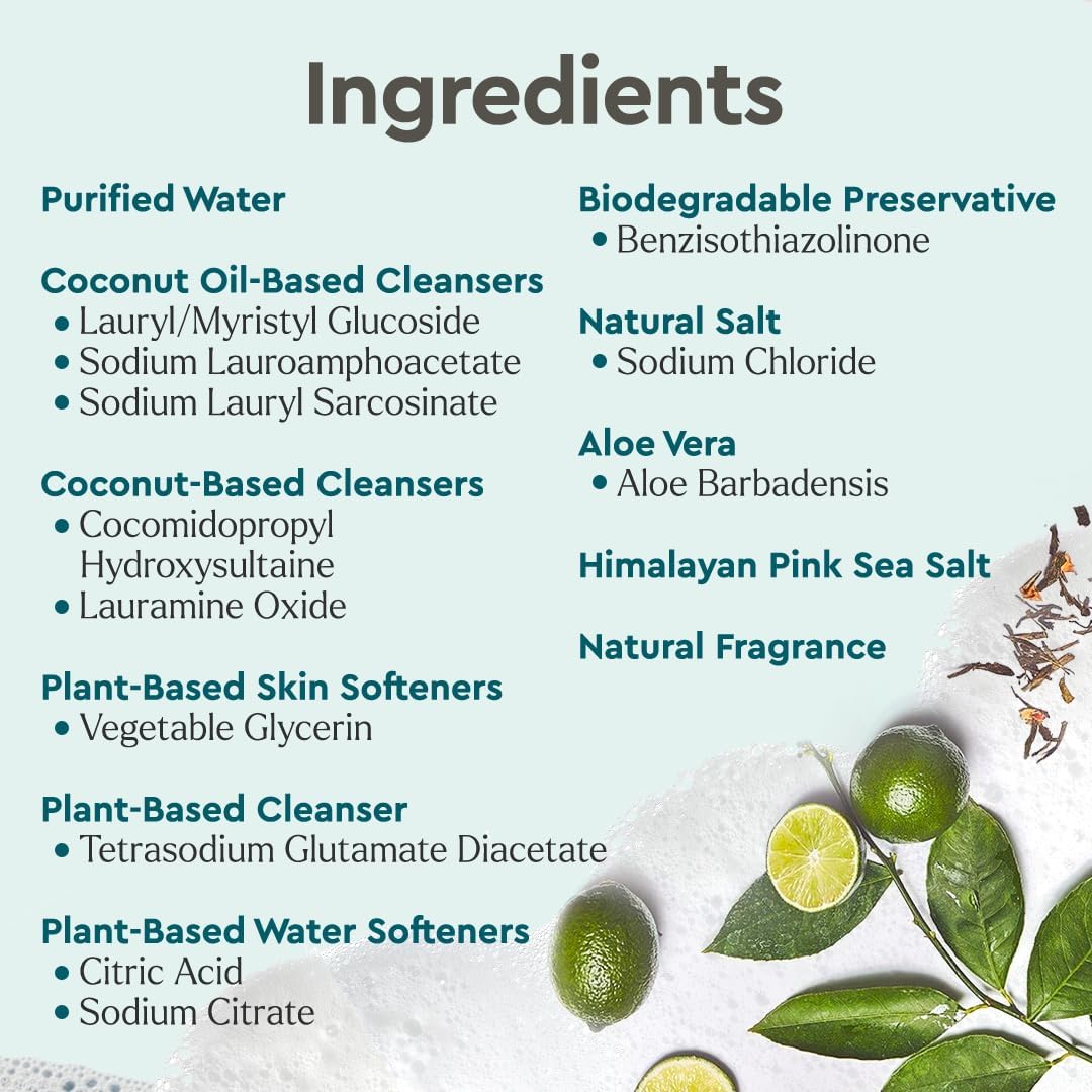 Puracy Natural Dish Soap Refill Bundle- Enzyme-Powered Dishwashing Soap, Organic Dishsoap Liquid Clean Non-Toxic (Organic Lemongrass, 16oz and 48oz Refill)