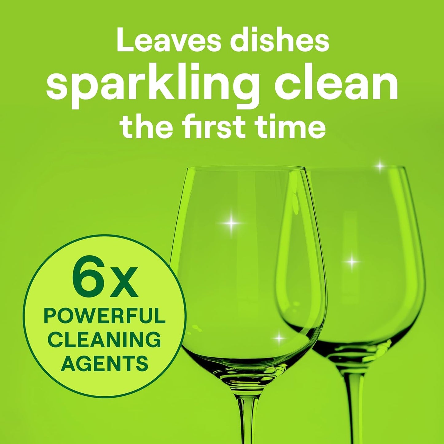 Seventh Generation Power Plus Dishwasher Detergent Packs Fresh Citrus scent Pack of 6 for sparkling dishes Dishwasher tabs, 15 count