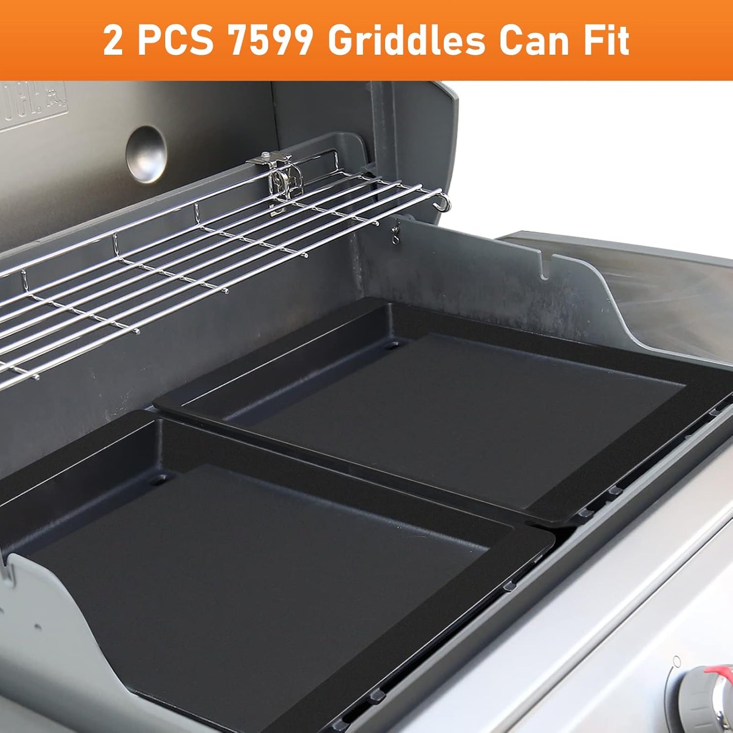 7599 Griddle for Weber Genesis 300 600 Series Cast Iron Replacement Parts Gas Grill Genesis II E310 E315 E325 E330 E335 S310 S335 E610