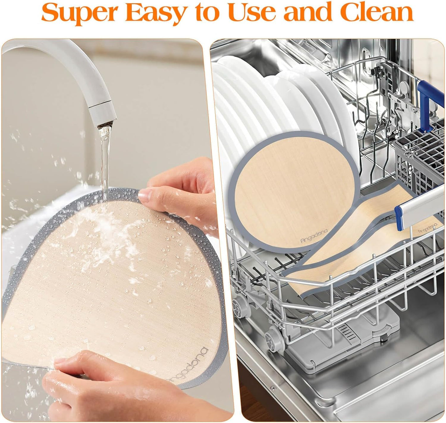 Silicone Baking Mat for Springform Pan 10 inch, Prevent cake from Sticking to Bottom and Side,Easy Clean & Non Sick Silicone Baking mat for Cheesecake Pan