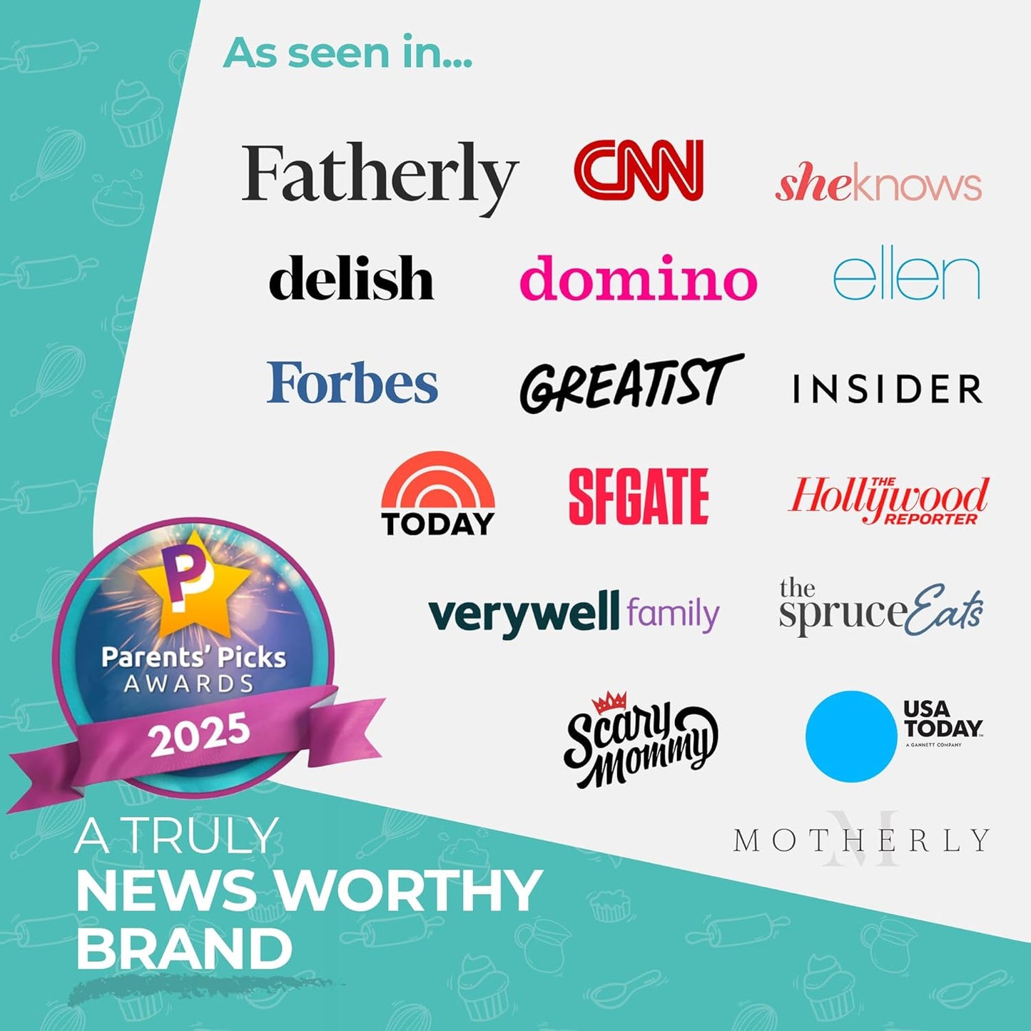 Tovla Jr. Junior Pancake Master Kit for Kids – Real Cooking Set with Reusable Silicone Pancake Molds, Batter & Decorating Bottles, Kid-Safe Spatula & Illustrated Recipe Booklet, Ages 6–12