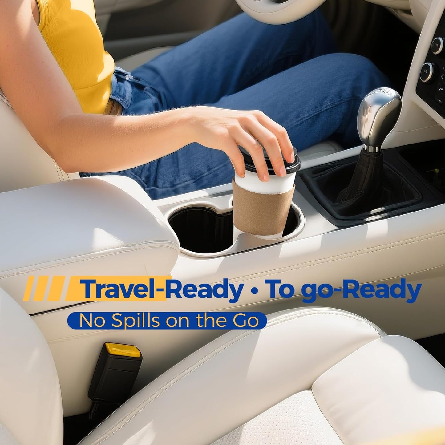 Fit Meal Prep 500 Pack 20 oz Disposable Coffee Cups with Lids, Sleeves, Leak-Proof To Go Coffee Cups with Lids, Durable Paper Cups for Hot Beverage, Home, Office, Party