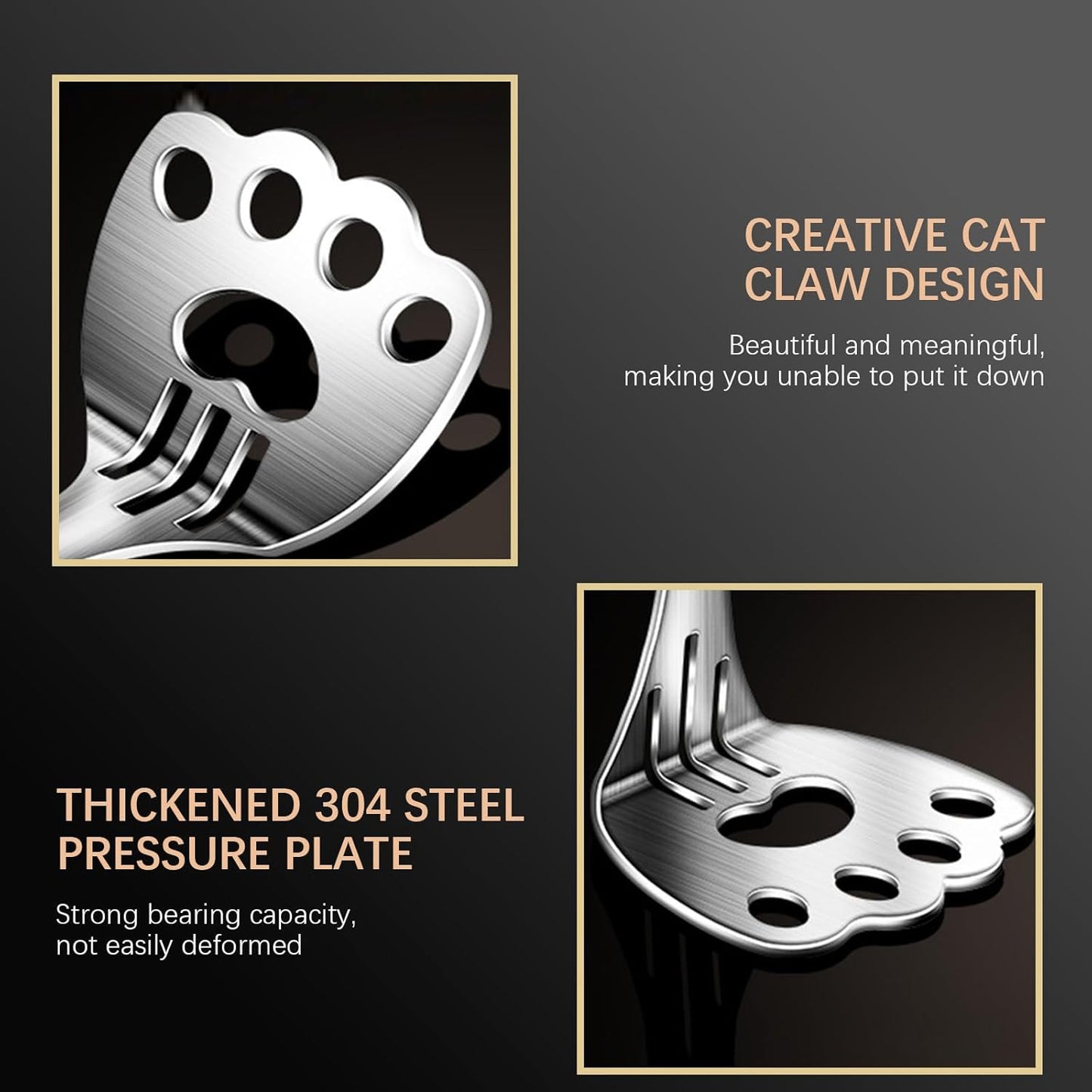 Mashed Potato Masher, Bean Smasher with Stainless Steel Handle, Heavy Duty Meat Masher Triturador de Papas para Pure, Suit for Potato, Guacamole, Fruits, Avocado, Bean and More