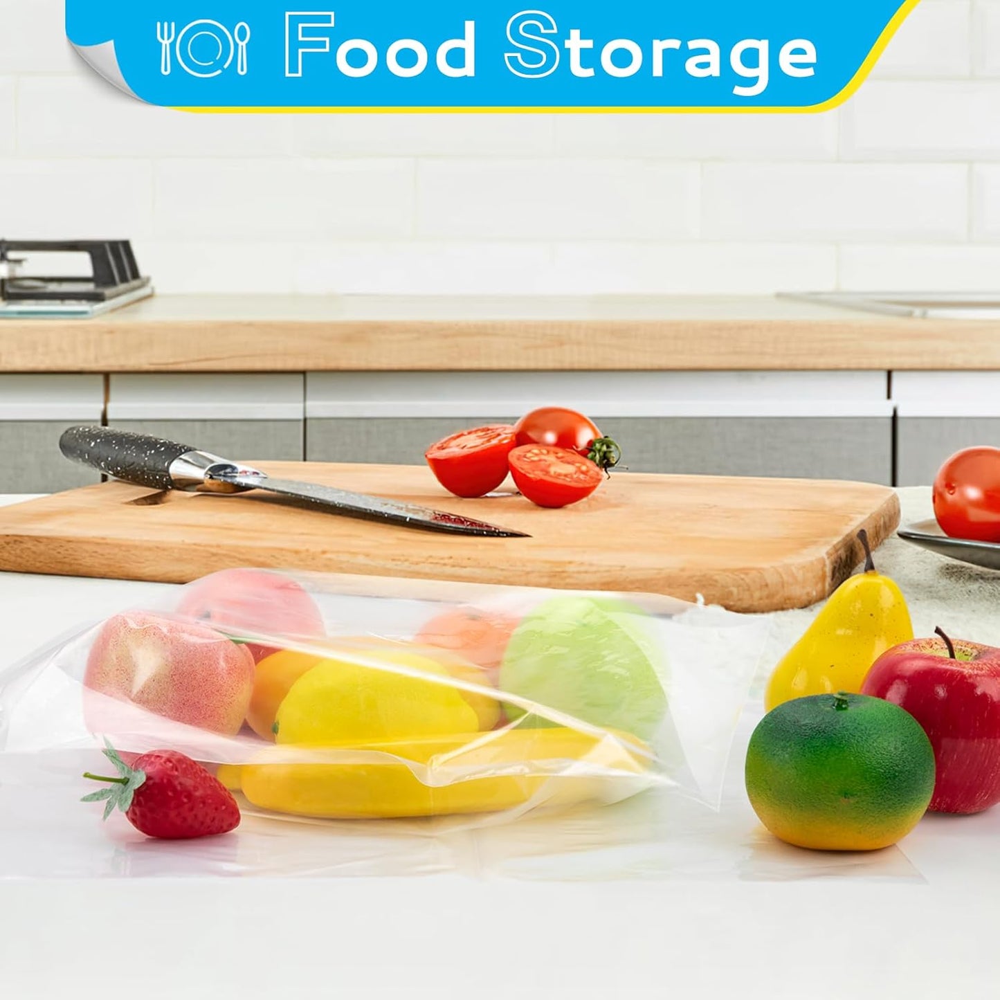 60 Pcs 10" x 13" Clear Big Plastic Zipper Bags, 2 Mil Reclosable Poly Bags with Zip Seal for Clothing, T-Shirt, Prints, Photos, Documents