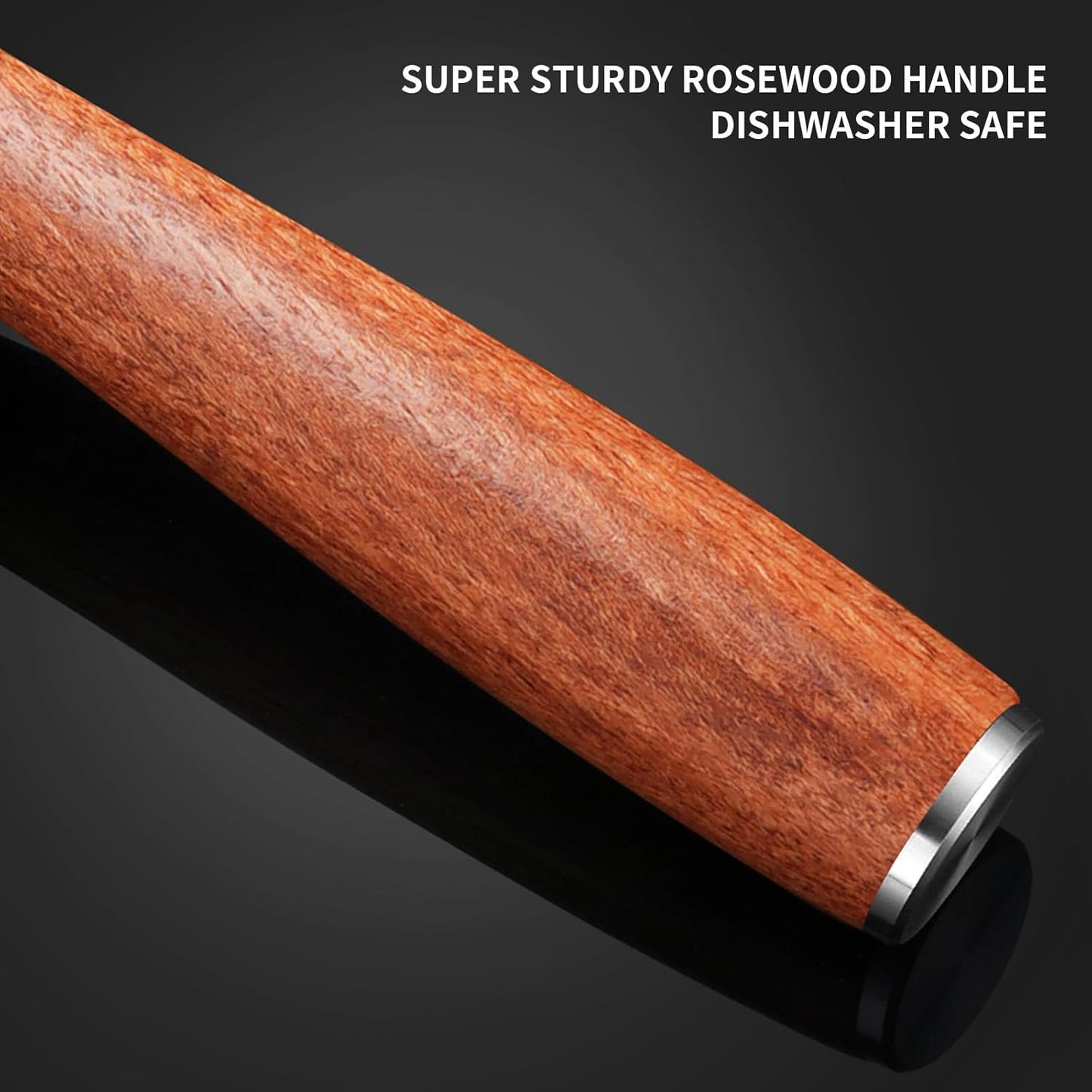 MAD SHARK Ultra Sharp Potato Peelers for Kitchen,Vegetable Peeler,Fruit Peeler Easy to Use Rosewood I Peeler Non-Slip Ergonomic Grips for Carrot, Veggie,Cucumber, Apple(3 Years Warranty)