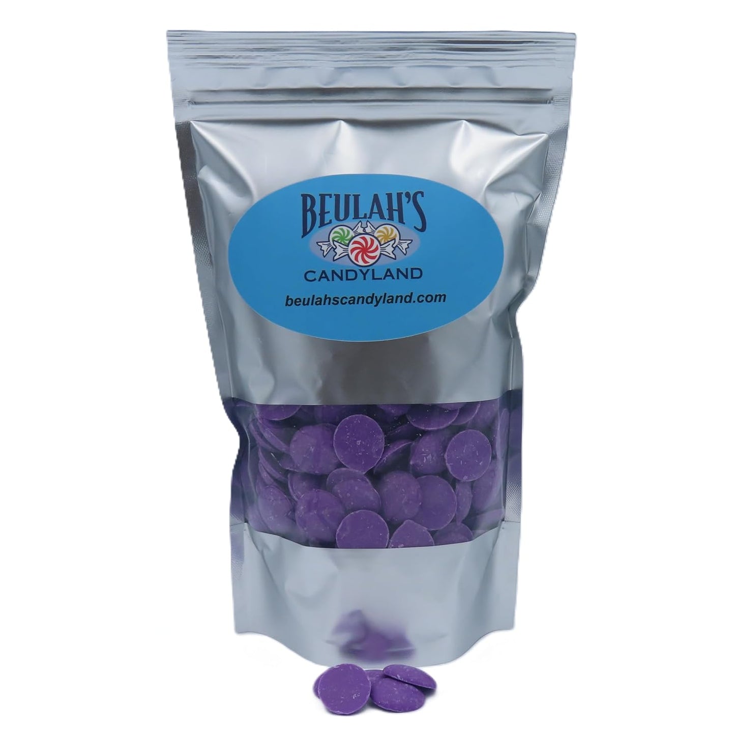 MERCKENS Coating Wafers, Orchid Color Melting Chocolate, 2 Pound Package