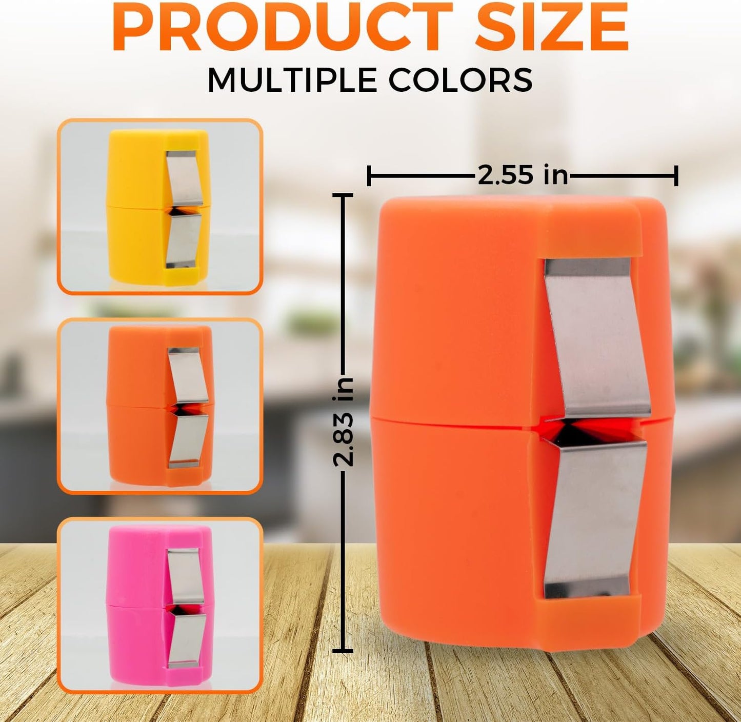 Egg Cracker Tool | Easy Shell Egg Opener | Handheld Egg Seperator Tool | Perfect for Baking, Scrambled Eggs & Omelets – No Mess, No Shell Pieces (Yellow/Pink/Orange - 3 Pack)