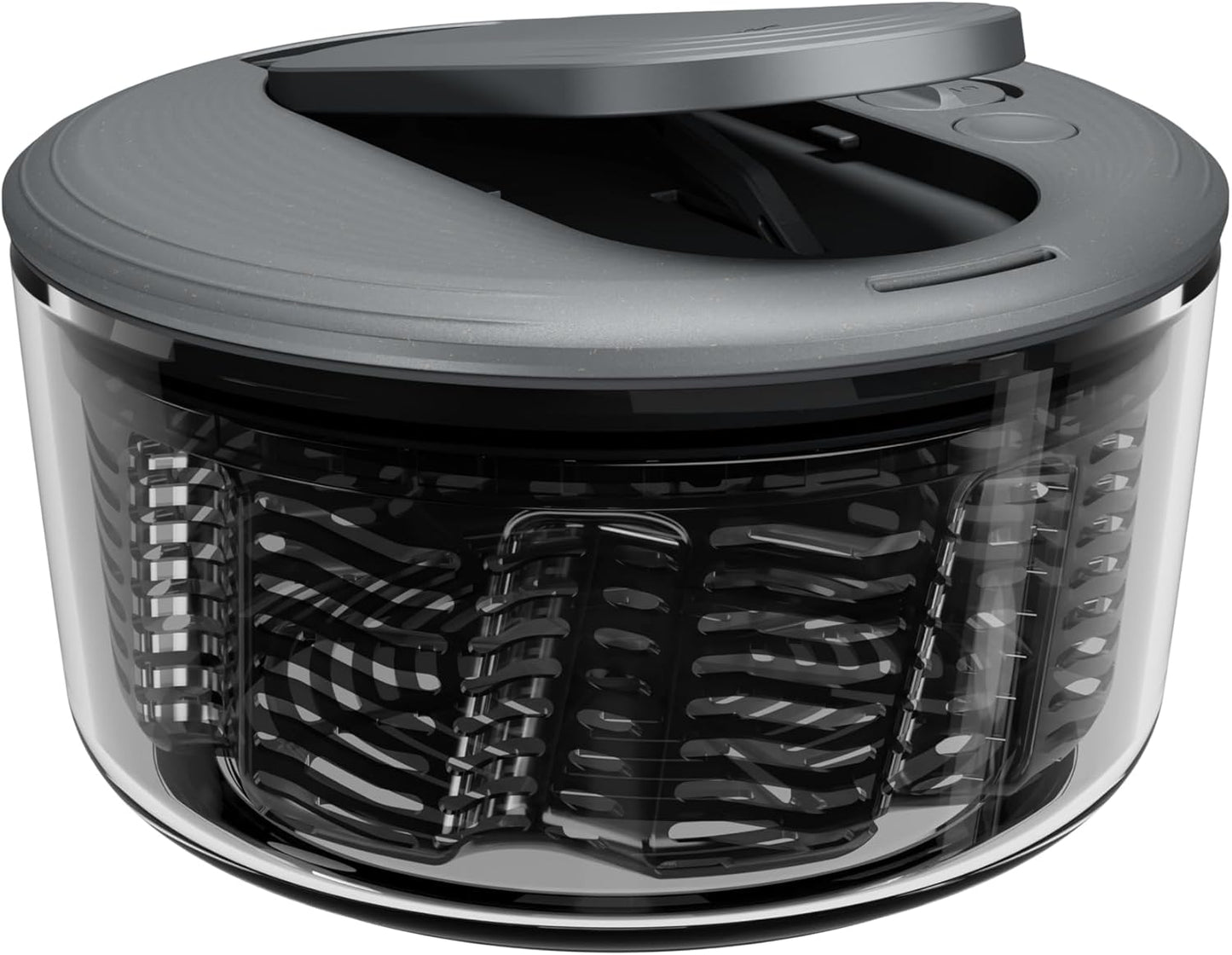 Zyliss Swift Dry Salad Spinner - Fruit Cleaner & Lettuce Spinner with Push Pump - Non-Slip Bowl - Dishwasher Safe - Small