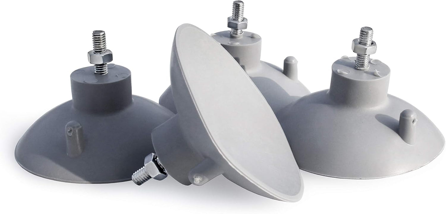 New Star Foodservice 39665 Suction Cup Feet for Industrial Commercial French Fry Cutter, Set of 4