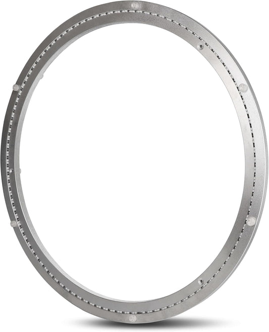 20 Inch Lazy Susan Heavy-Duty Aluminium Alloy Rotating Bearing Lazy Susan Hardware- Mute Bearing Turntable Ring Hardware for Dining and DIY Furniture (Capacity up to 660lb)