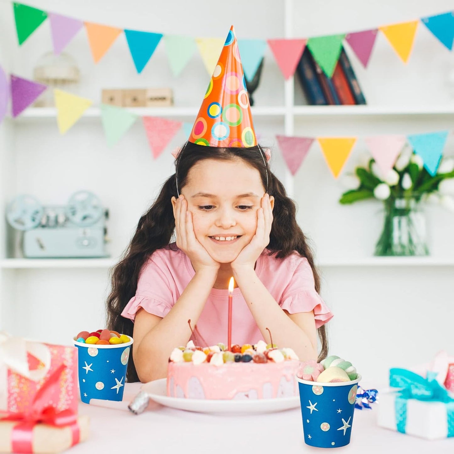 600 Pack 3 oz Paper Cups, Disposable Mini Cups for Mouthwash Espresso Snack Used for Bathroom, Party, Picnic, Travel and Events