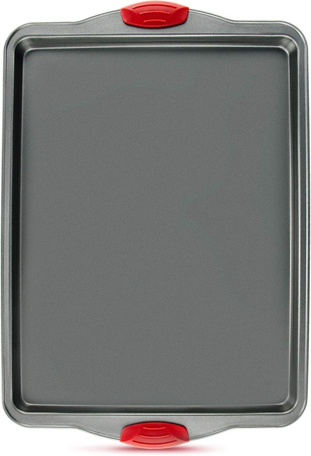 Boxiki Kitchen Nonstick Baking Sheet Pan – Heavy-Gauge Carbon Steel, Warp, Dent, and Rust-Resistant – Gourmet Rimmed Half Cookie Sheet Trays, Non-Toxic for Exceptional Baking Performance - 15x10 Inch