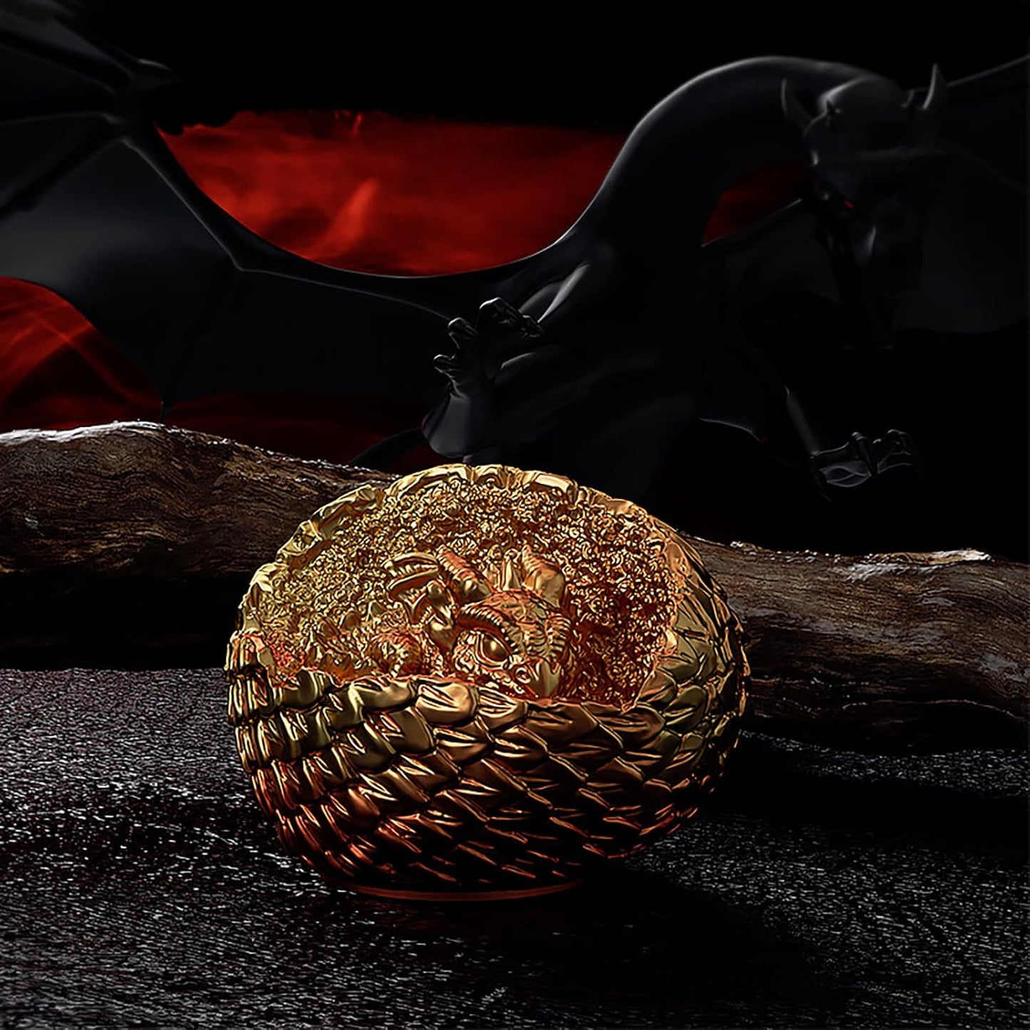 Horizontal Dragon Egg Mold Silicone Wave Spiral Candle Mold - Silicone Resin Casting Molds for Candle & Resin & Soap Craft Supplies