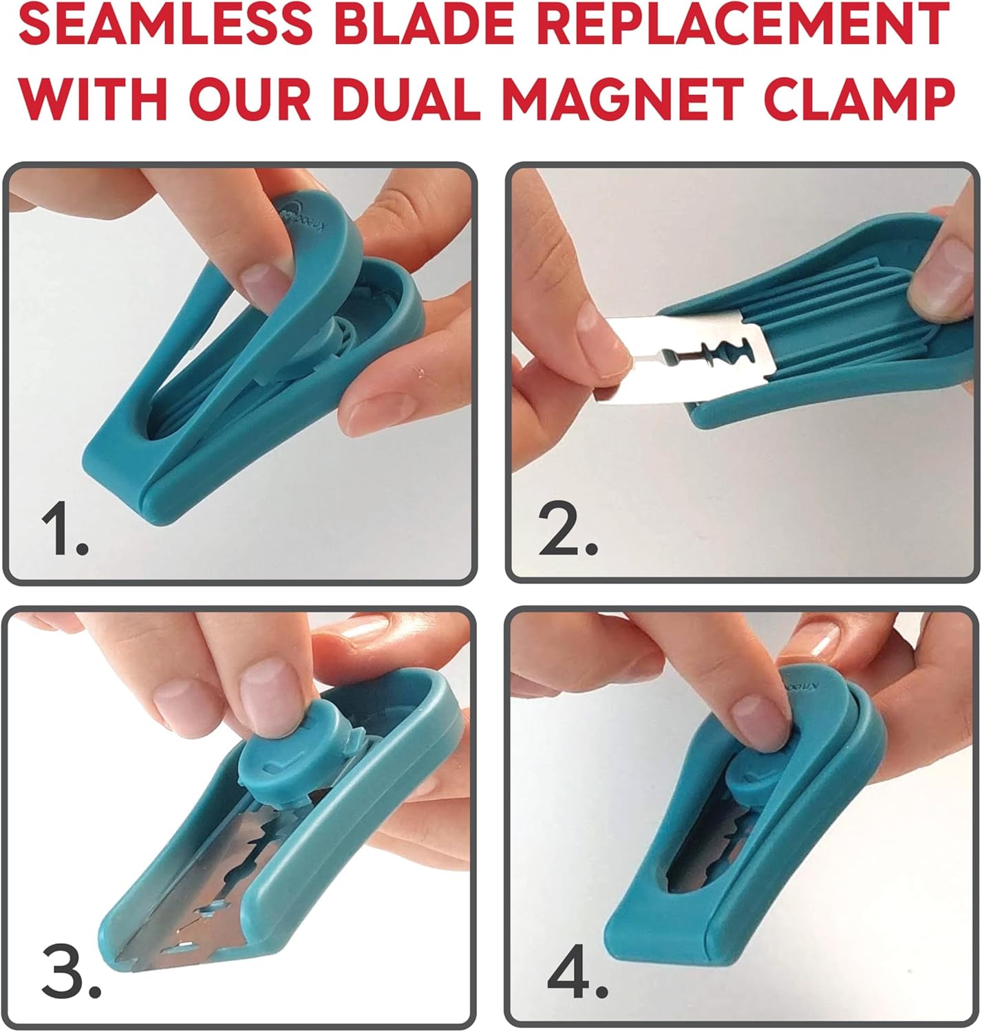 Upgraded Extractable & Magnetic Bread Lame Dough Scoring Tool - Professional Sourdough scoring tool for Sourdough Bread baking & Bread Making Tools - Scoring Patterns booklet & 5 Razor Blades