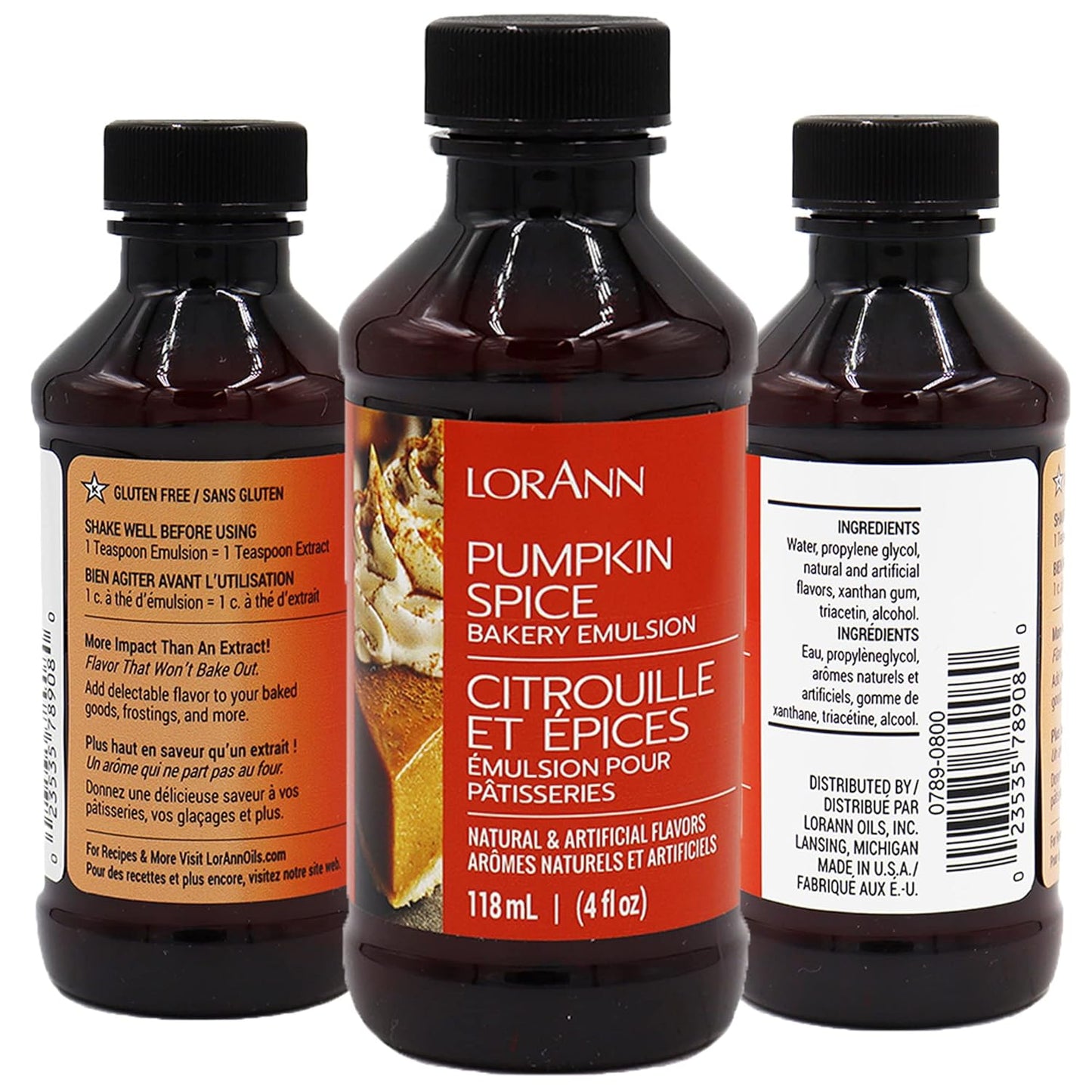 LorAnn Oils Holiday Variety Bakery Emulsion: Assortment of Flavors, Perfect for Enhancing Cakes, Cookies & Desserts, Gluten-Free, Keto-Friendly, Essential for Every Kitchen