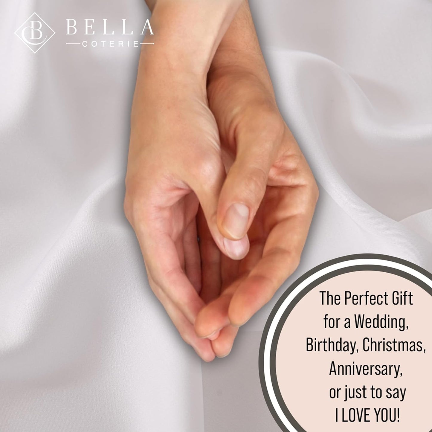 Bella Coterie Luxury Bamboo Viscose Full Size Sheet Set | 100% Organically Grown | Ultra Soft | Cooling for Hot Sleepers | 18" Deep Pocket [White]