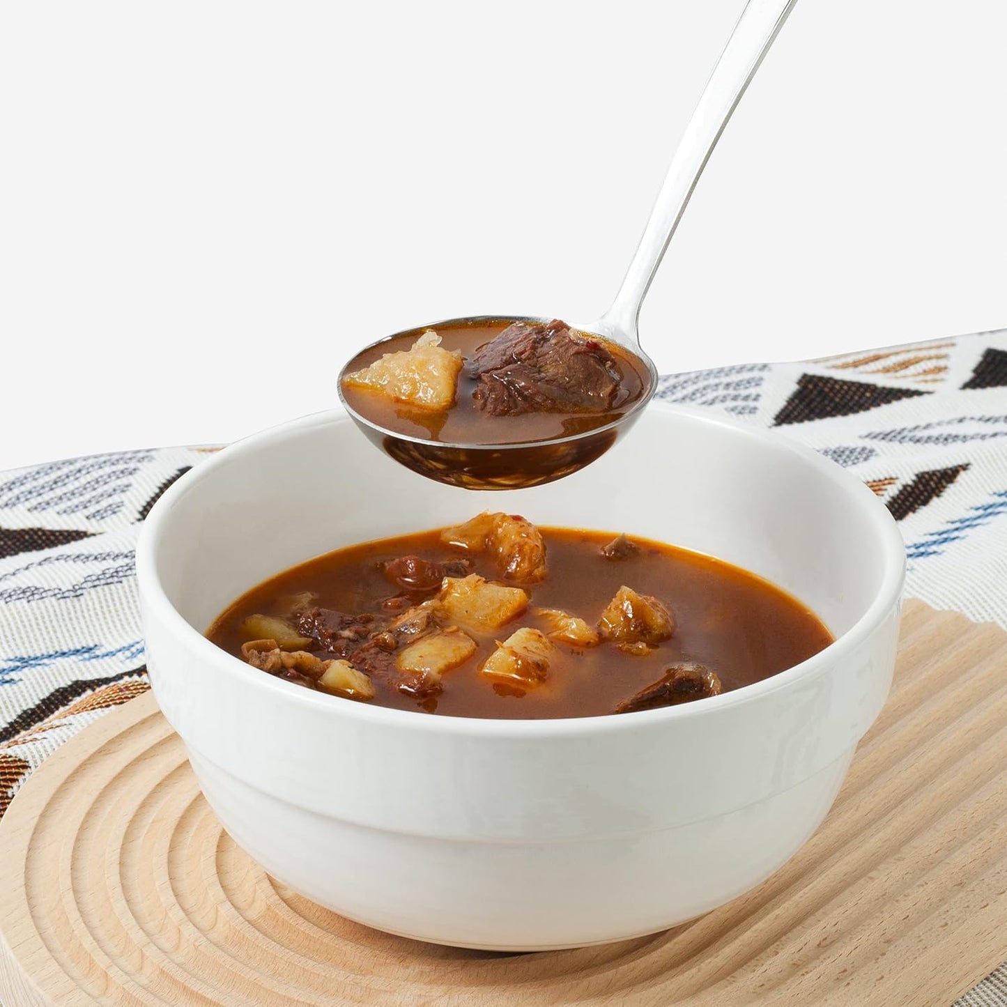 3-Piece,Stainless Steel Serving Spoon Set with Slotted Spoon, Serving Spoon and Perforated Spoon, soup ladle,kitchen cooking utensils set