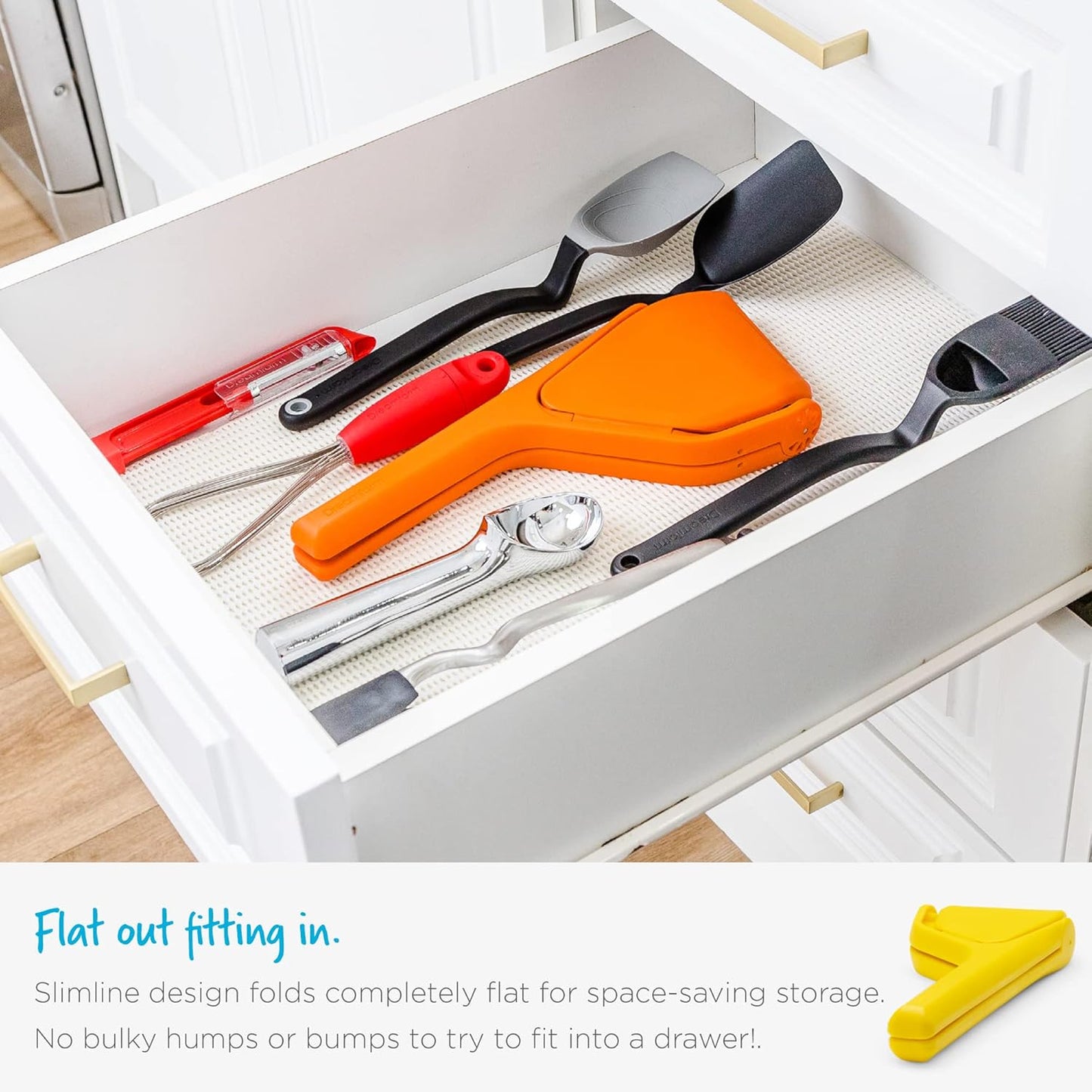 Dreamfarm Original Lime Fluicer Easy-Squeeze Fold-Flat Citrus Juicer - 9 Inch, Suits Lime Only