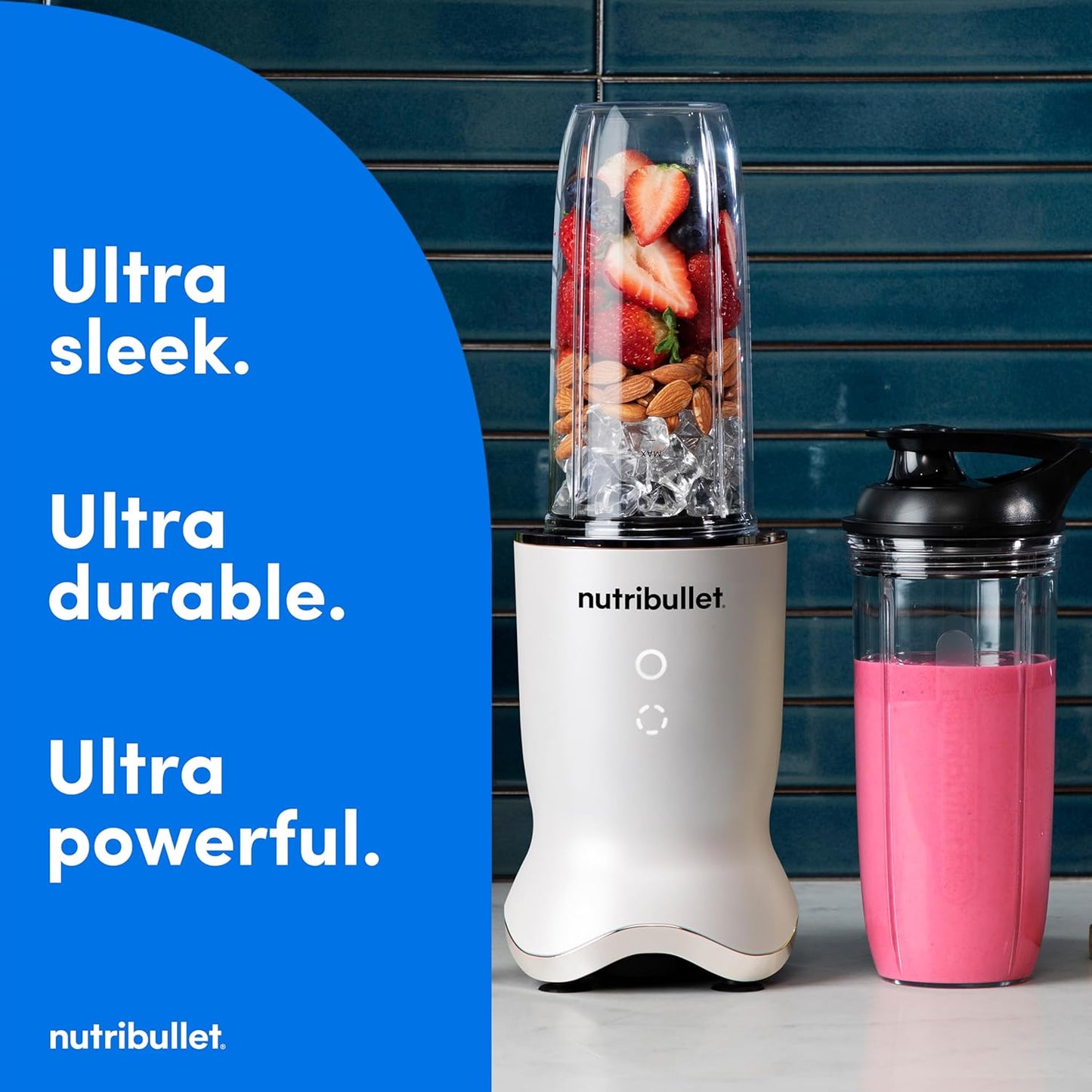 nutribullet Ultra Personal Blender NB50500AW, 32 oz, Pearl White