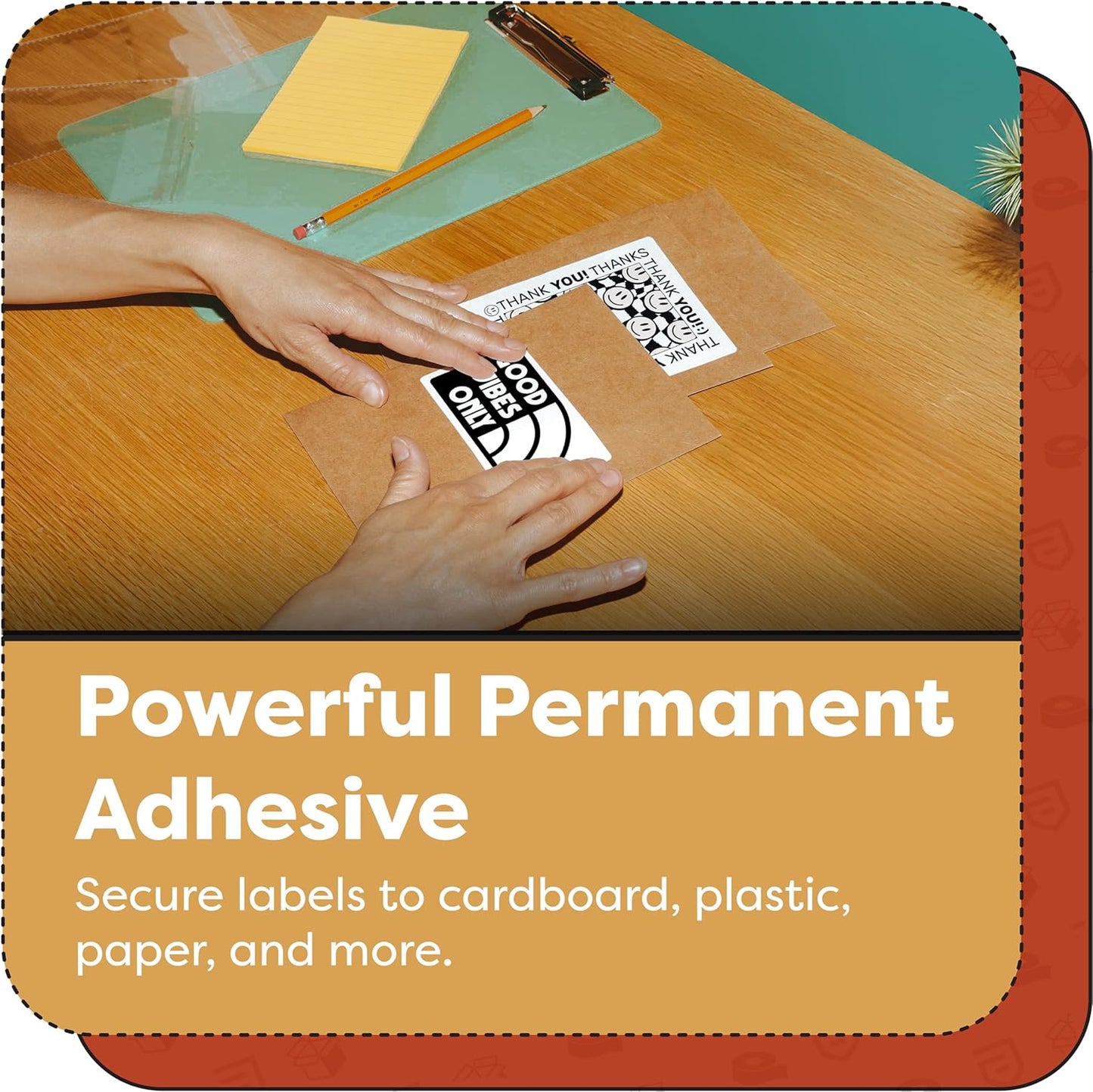 Aegis Adhesives - 4" X 4" Square Direct Thermal Labels Compatible with Rollo, Zebra, and Other Desktop Label Printers (10 Rolls, 350/Roll)