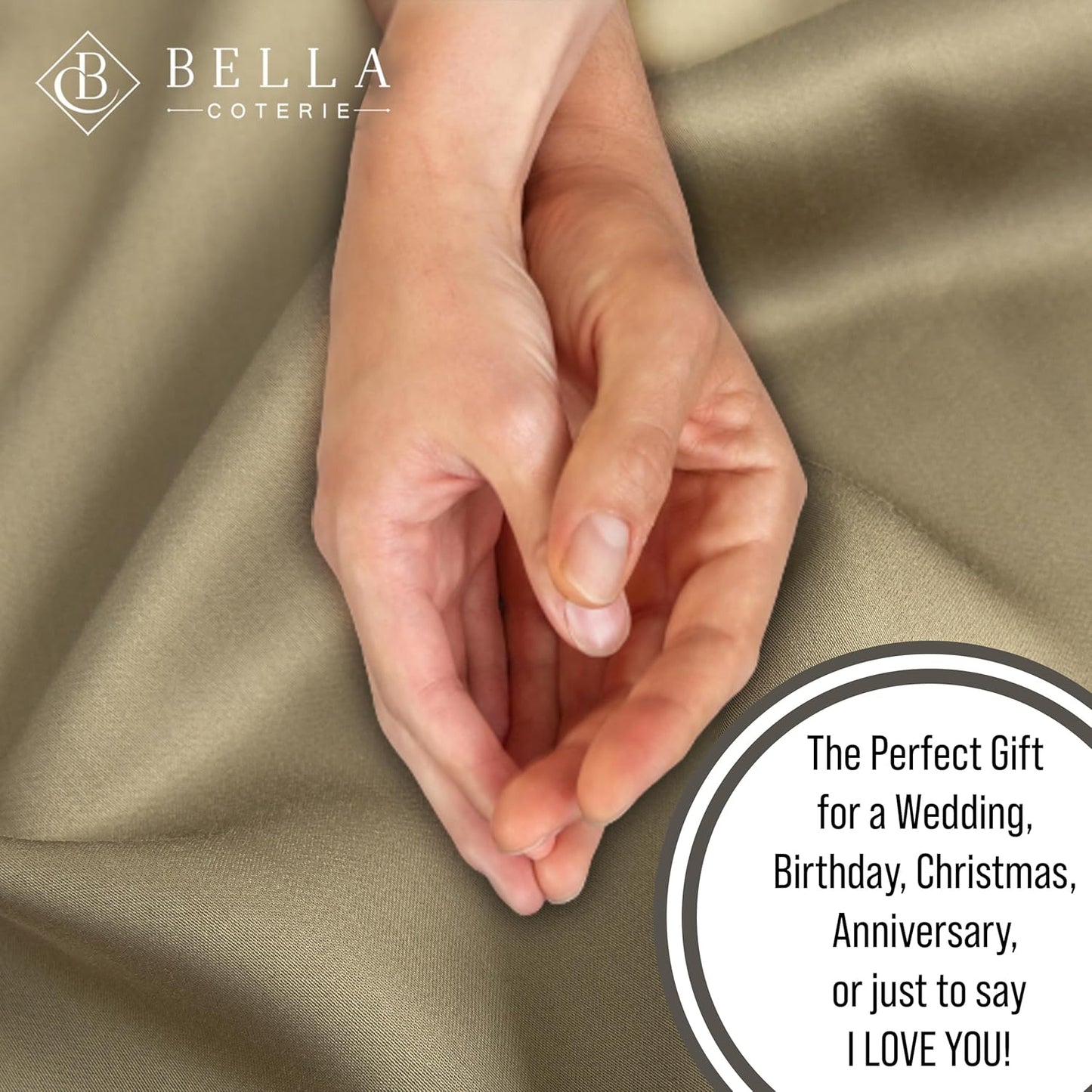 Bella Coterie Luxury Bamboo Viscose King Size Sheet Set | 100% Organically Grown | Ultra Soft | Cooling for Hot Sleepers | 18" Deep Pocket [Olive]