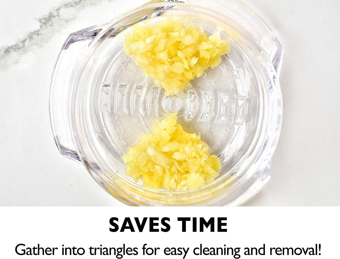 Nextrend Garlic Twister 4th Generation - 3-5 Clove Capacity, Dishwasher-safe, BPA-Free (Clear)