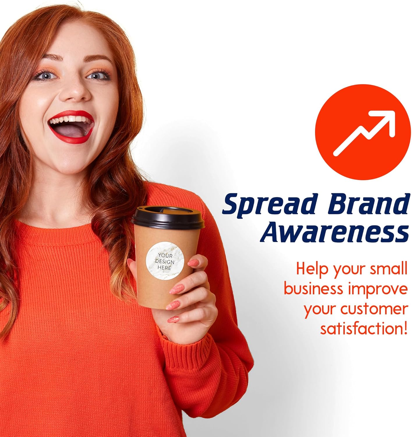 5-1000 Custom Vinyl Stickers - Upload Your own Image, Text, Design, Logo - Personalized Logo Labels for Handmade, Packaging, Bottle, Jars, Candle, Brand Stickers (Gold Marble, 2x2)