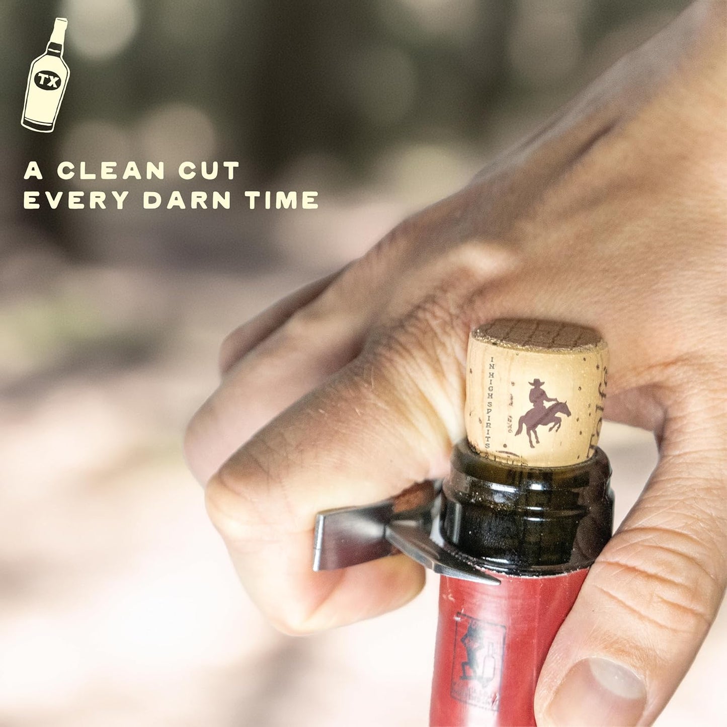 Corkscrew and Wine Key - Bottle Opener for Servers and Bartenders - Rosewood and Stainless Steel - Double Hinged - Waiters Wine Opener